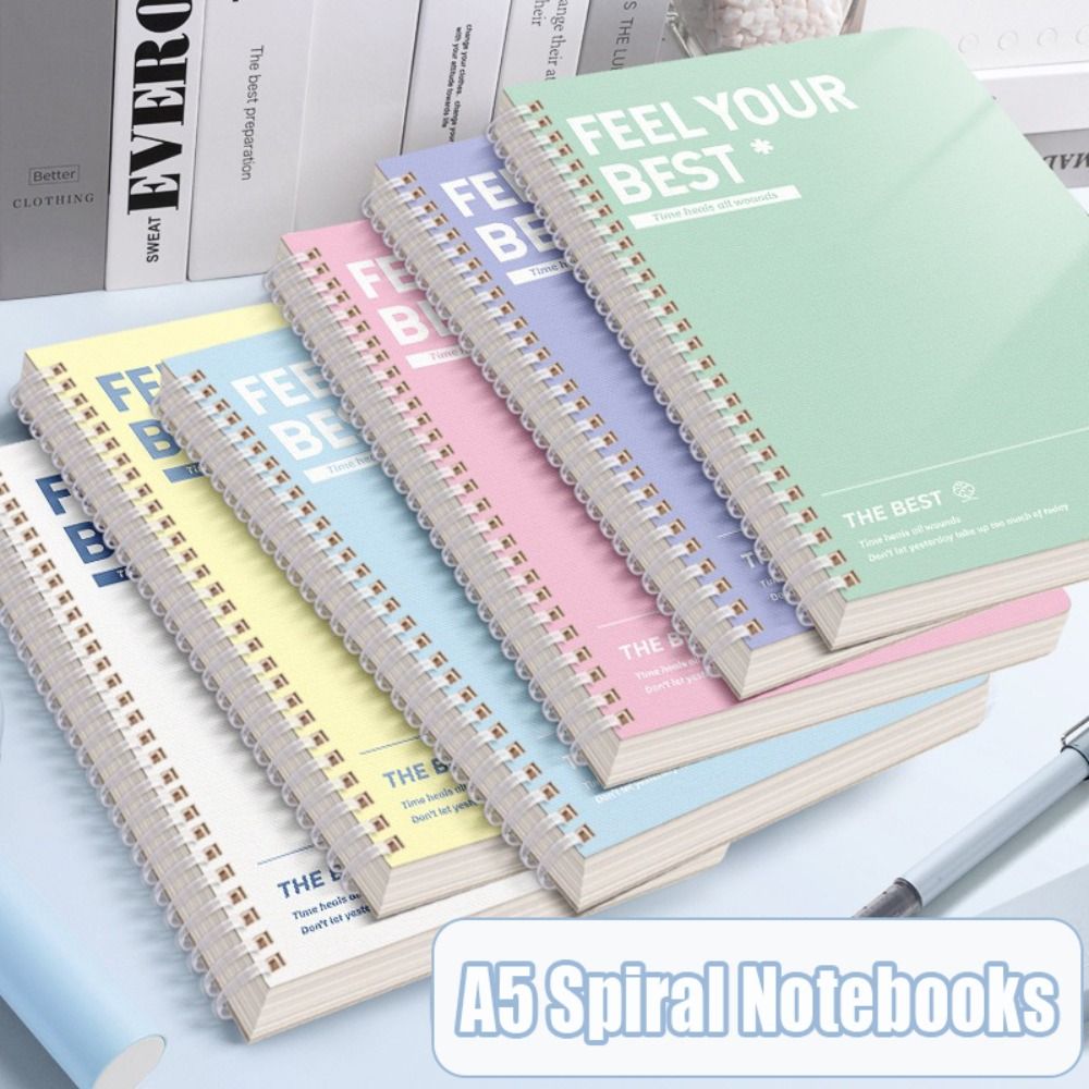 Graph Paper Pad - 60Sheets/Book High Quality A5 Spiral Notebooks