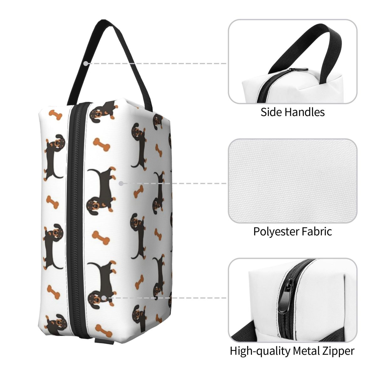 Tan Stationery & Office Supply - Black And Tan Dachshund Sausage Dog