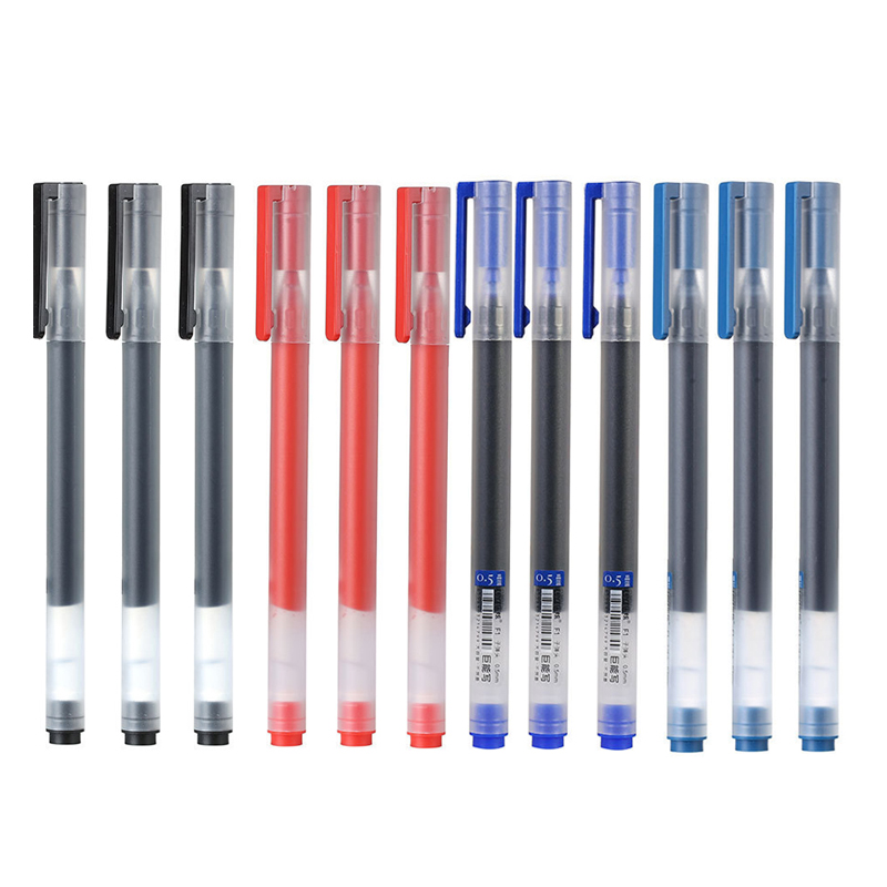 Office Stationery Supply Business - 12/6 Cái/lốc Bút Gel 0.5MM Mực
