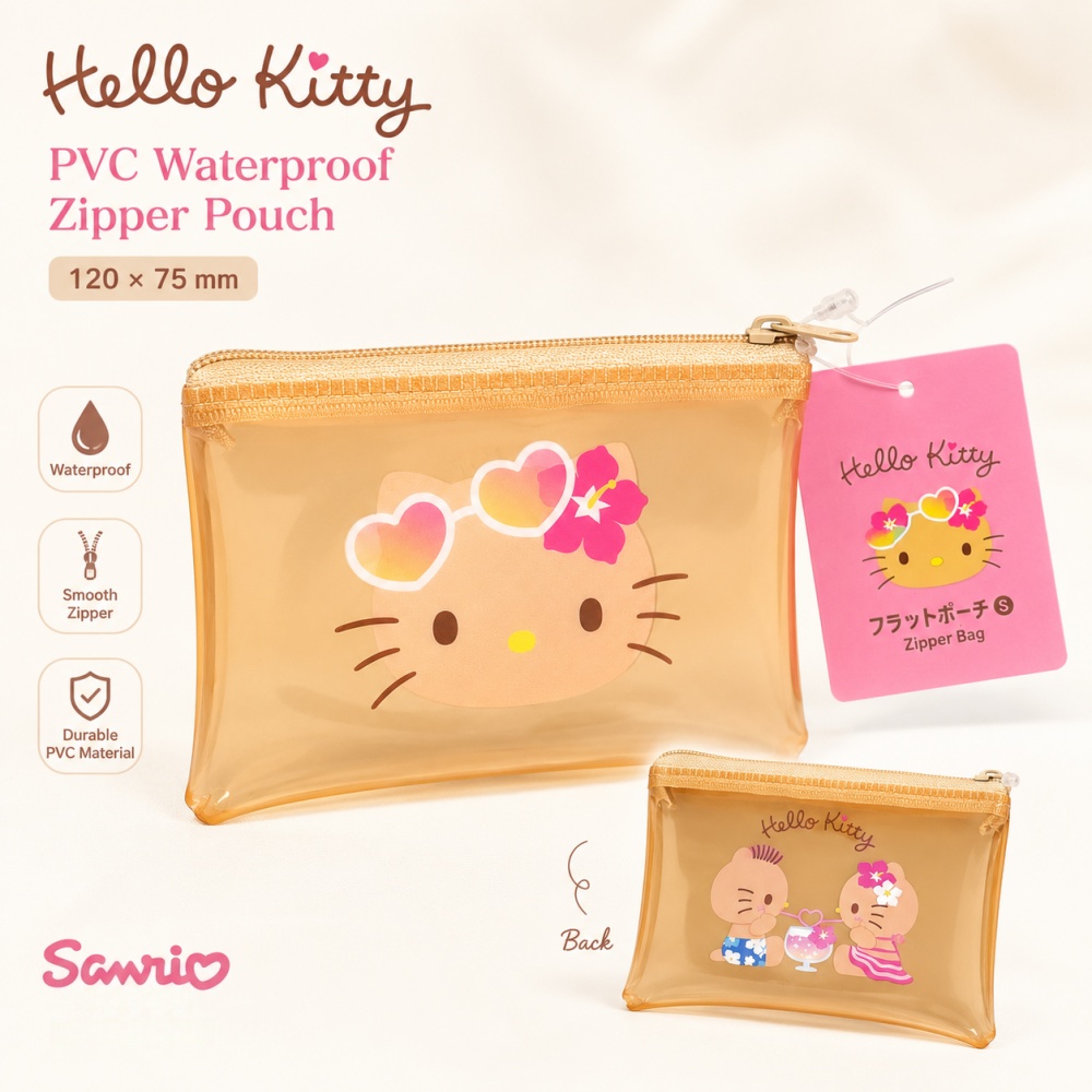 Tan Stationery & Office Supply - Genuine Sanrio Tanned Hello Kitty PVC