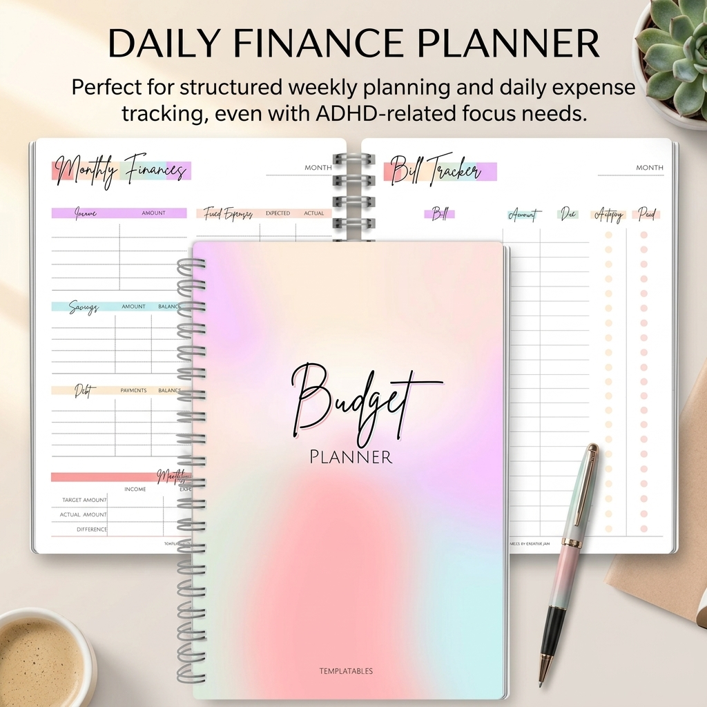 Daily Income And Expense Noteb - đánh giá và giá Planner Weekly Budget