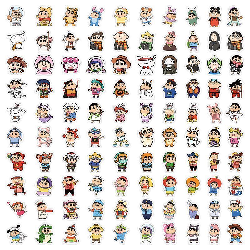 Crayon Shin-chan Cartoon Cute  - đánh giá và giá Cardstock Paper Pack