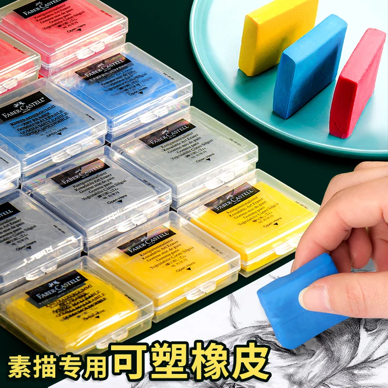 Faber-Castell Plasticity Rubbe - đánh giá và giá Rubber Eraser Kneaded