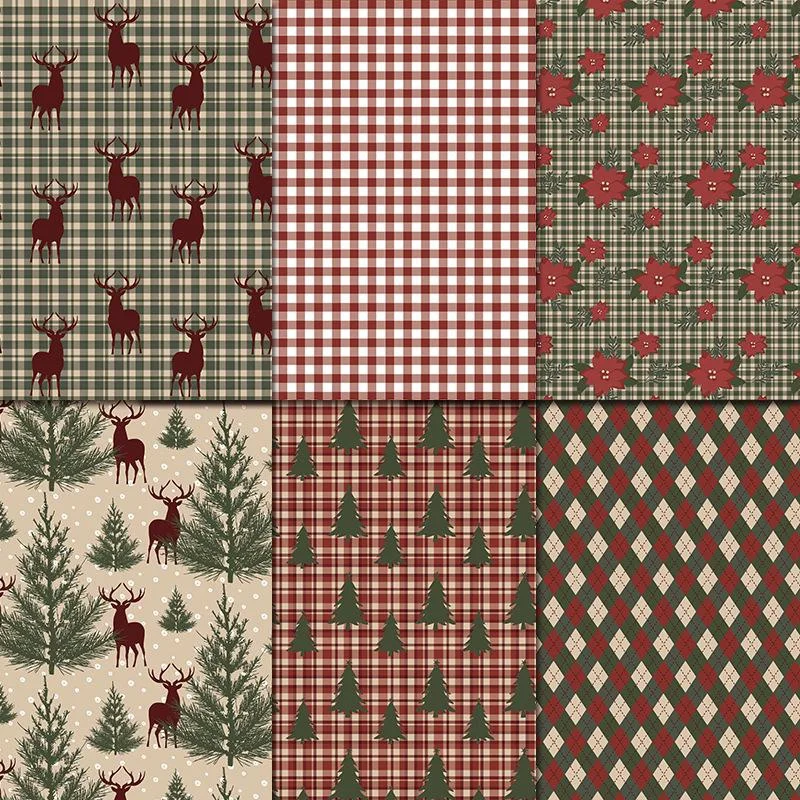 1Set Vintage Merry Christmas S - đánh giá và giá Graph Paper Pad