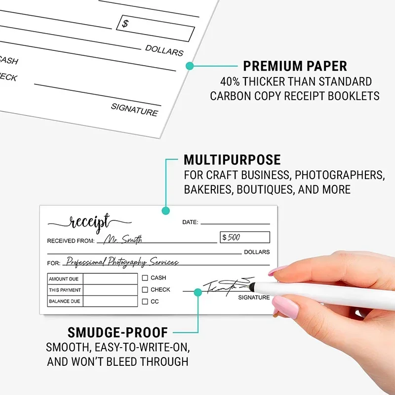 Business Sales Invoice Receipt - đánh giá và giá Carbon Copy Book