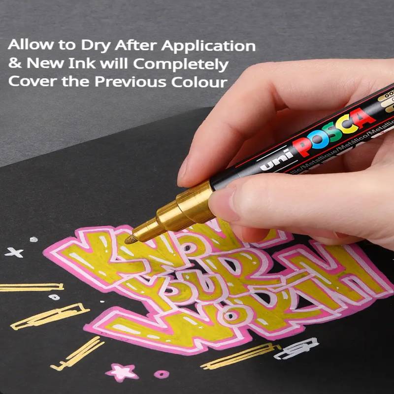 1/2pcs Uni Poscas Acrylic Mark - đánh giá và giá Copic Marker Sketch