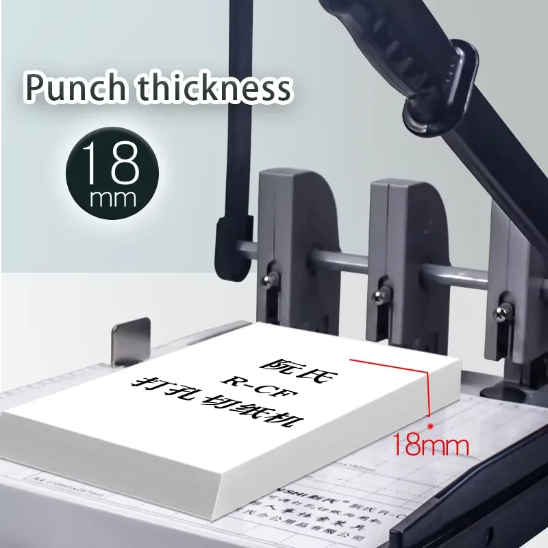 3-Hole Punch with Paper Cutter - đánh giá và giá Paper Punch 3 Hole