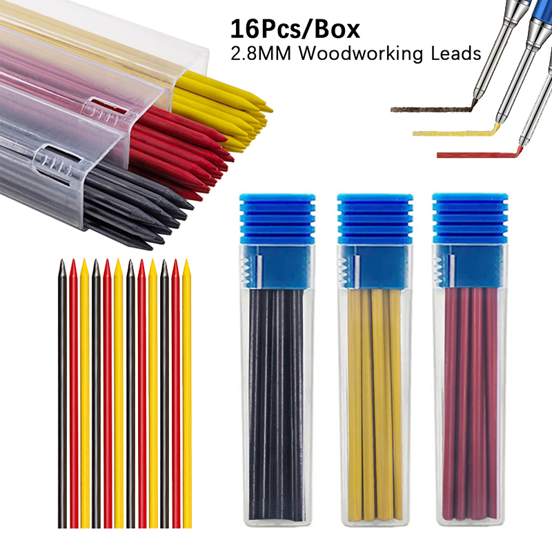 16pcs/Box 2.8mm 2B Solid Carpe - đánh giá và giá Mechanical Pencil Lead