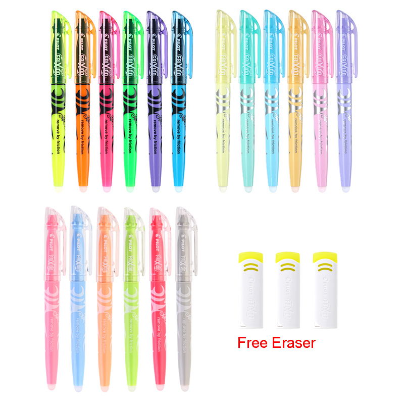Bộ 6 Phi Công SW-FL Frixion Xo - đánh giá và giá Pilot Pen Frixion
