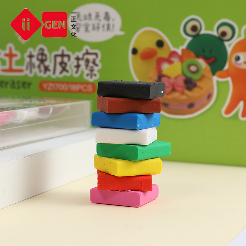 8 Cái/lốc Chất Lượng Cao Màu K - đánh giá và giá Rubber Eraser Kneaded
