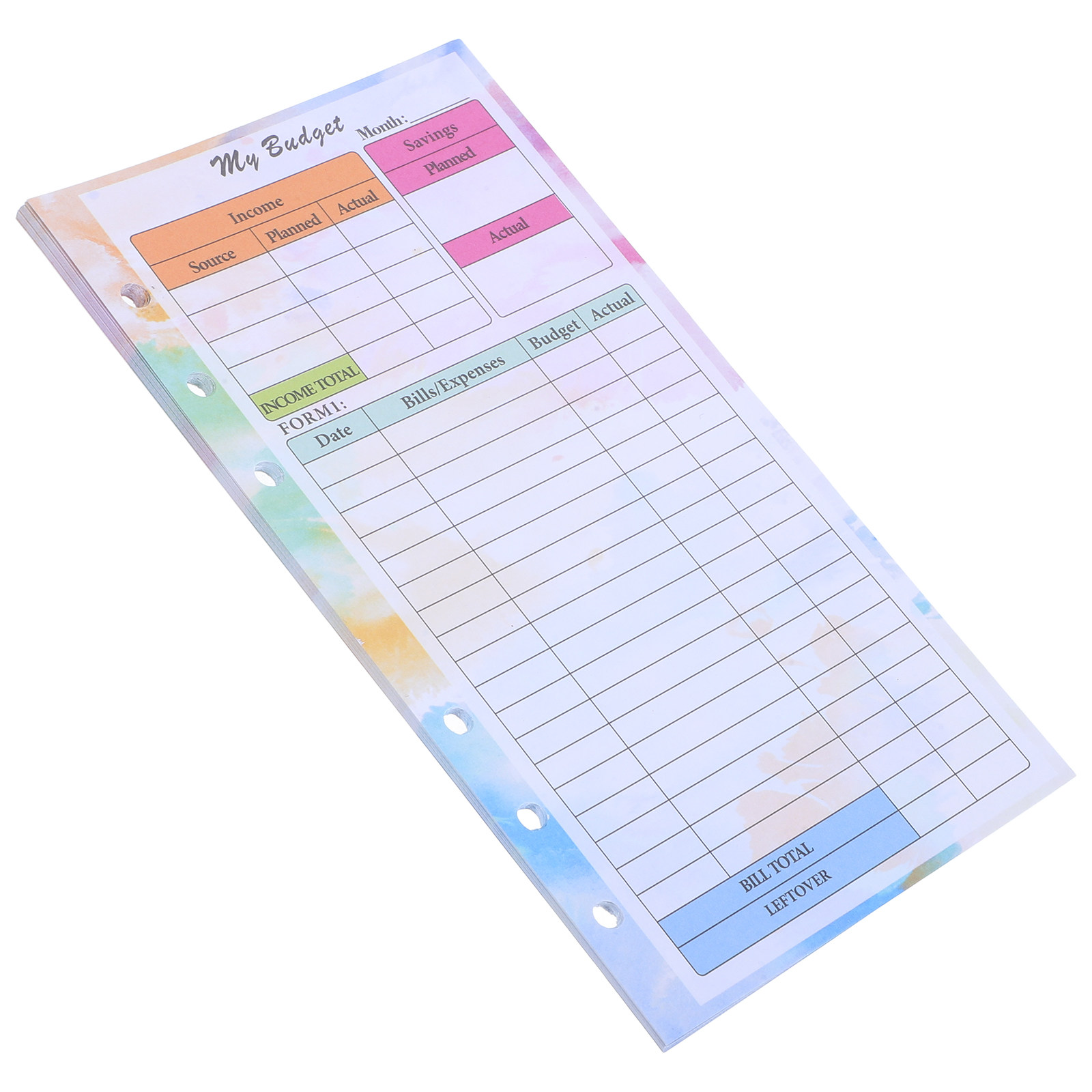 14 Sheets A6 Budget Planner Re - đánh giá và giá Planner Weekly Budget