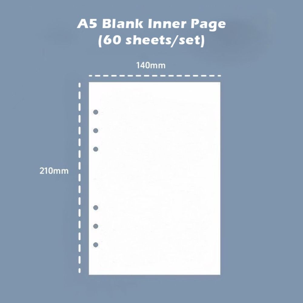 Korean A5 Loose-leaf Notebook  - đánh giá và giá Notebook Dotted A5