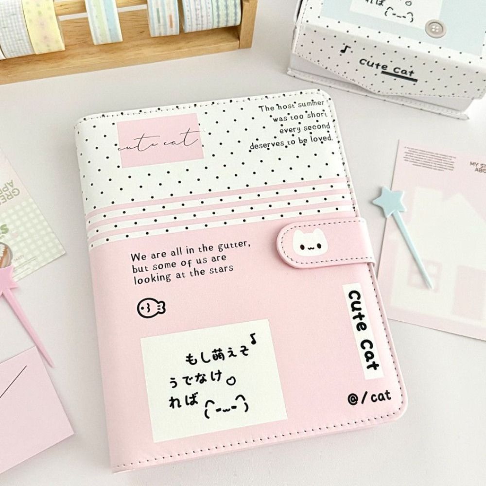 Korean A5 Loose-leaf Notebook  - đánh giá và giá Notebook Dotted A5