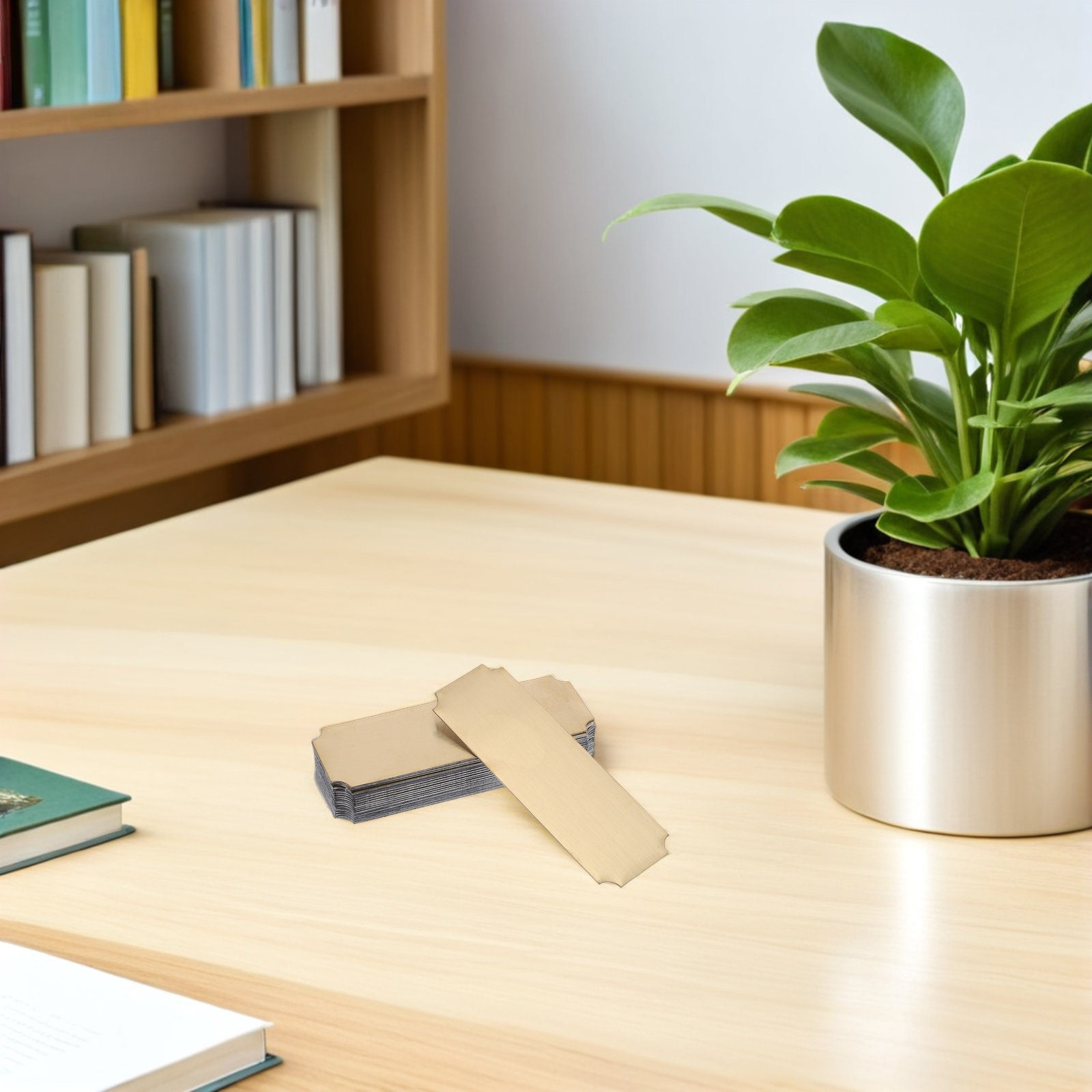 20Pcs Stainless Steel Metal Na - đánh giá và giá Desk Name Plate