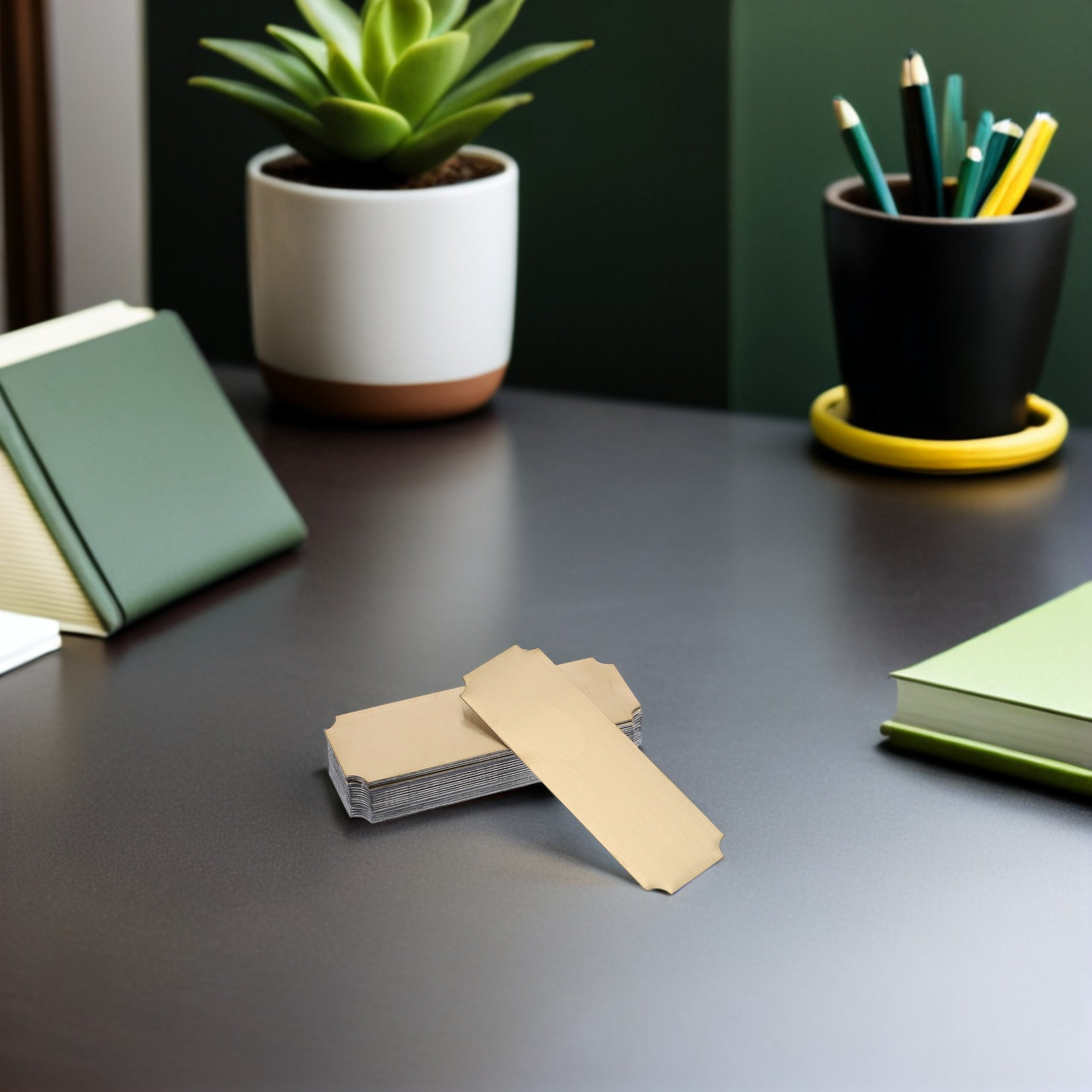 20Pcs Stainless Steel Metal Na - đánh giá và giá Desk Name Plate
