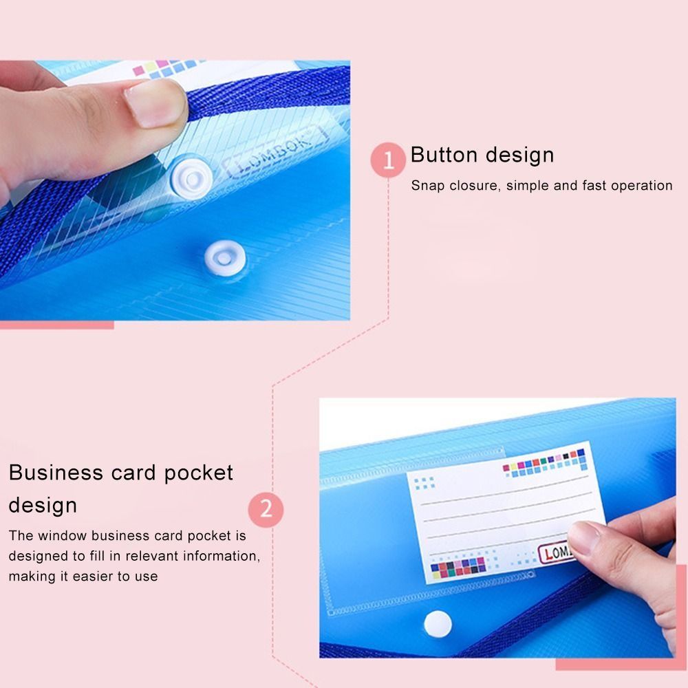 1-10PCS Waterproof A4 A5 Snap  - đánh giá và giá Office Stationery And Supply