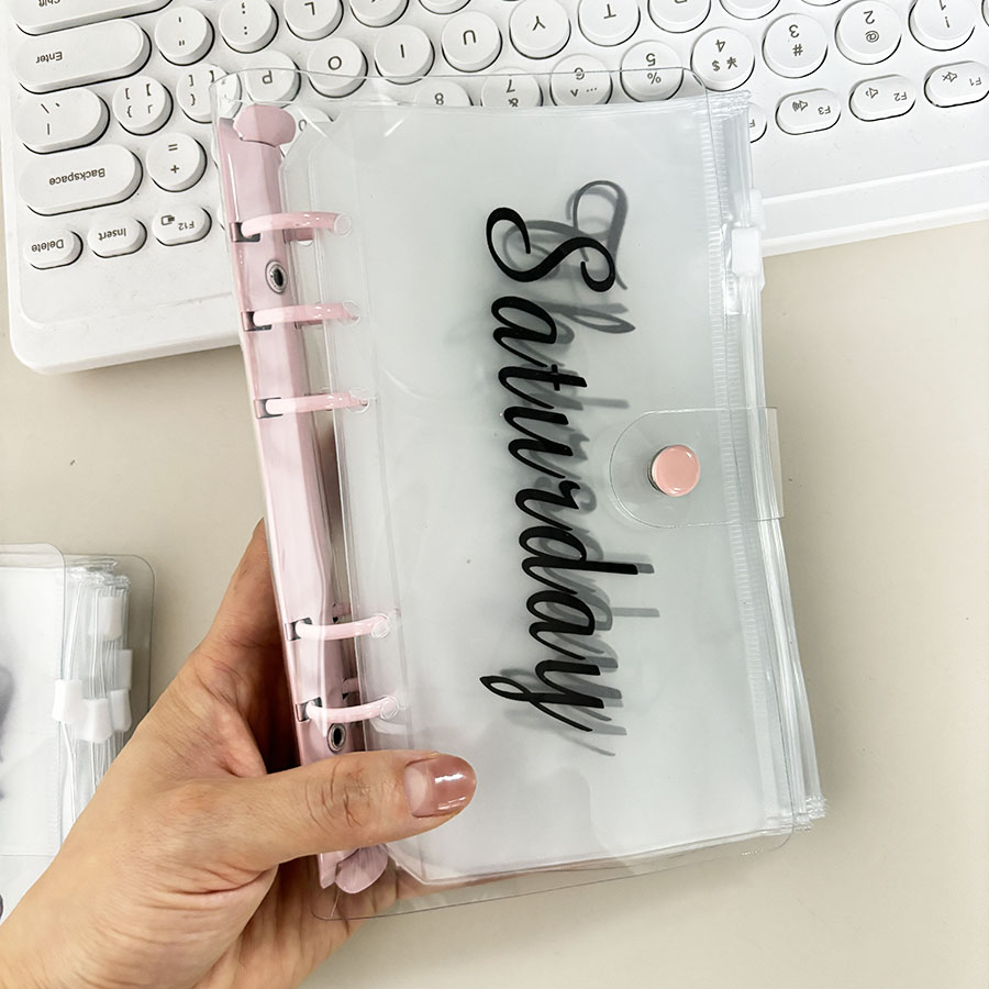 SKYSONIC 1 Set A6 Macarone Bin - đánh giá và giá Planner Weekly Budget