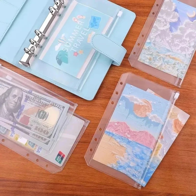 6/12/18pcs A6 A7 6-Hole Zipper - đánh giá và giá Planner Weekly Budget