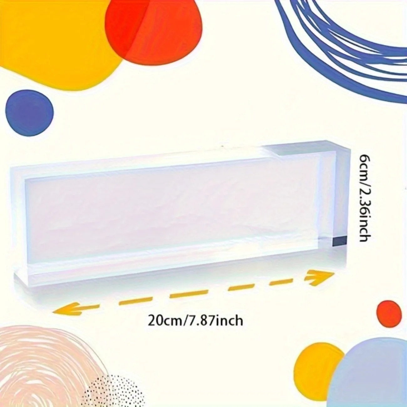 1PC Personalized Floral Acryli - đánh giá và giá Desk Name Plate