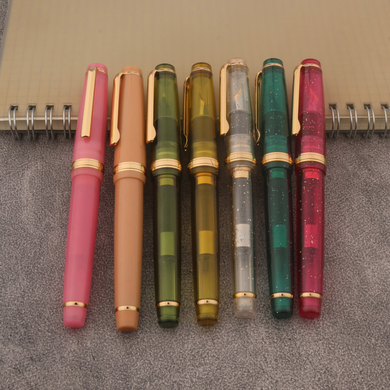 JinHao 82 Fountain Pen transpa - đánh giá và giá Office Stationery Supply Business