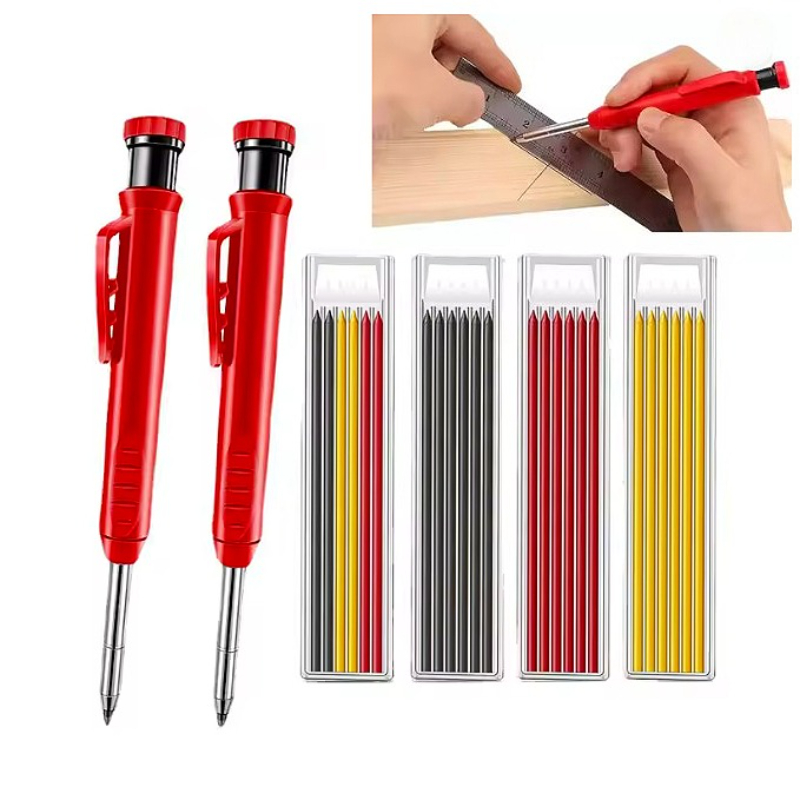 Solid Carpenter Pencil Set Woo - đánh giá và giá Mechanical Pencil Lead