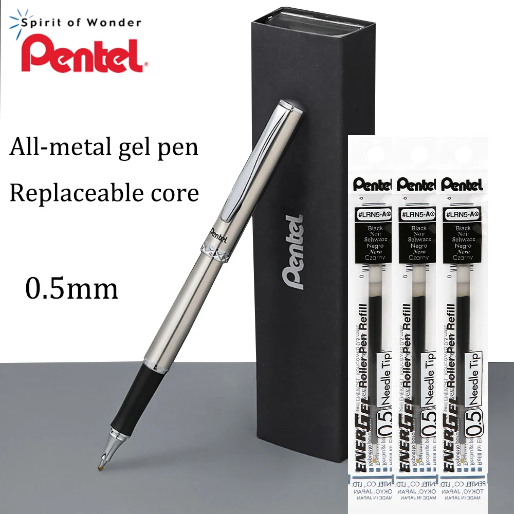 Japanese Pentel Metal Gel Pen  - đánh giá và giá Pentel Pen Energel