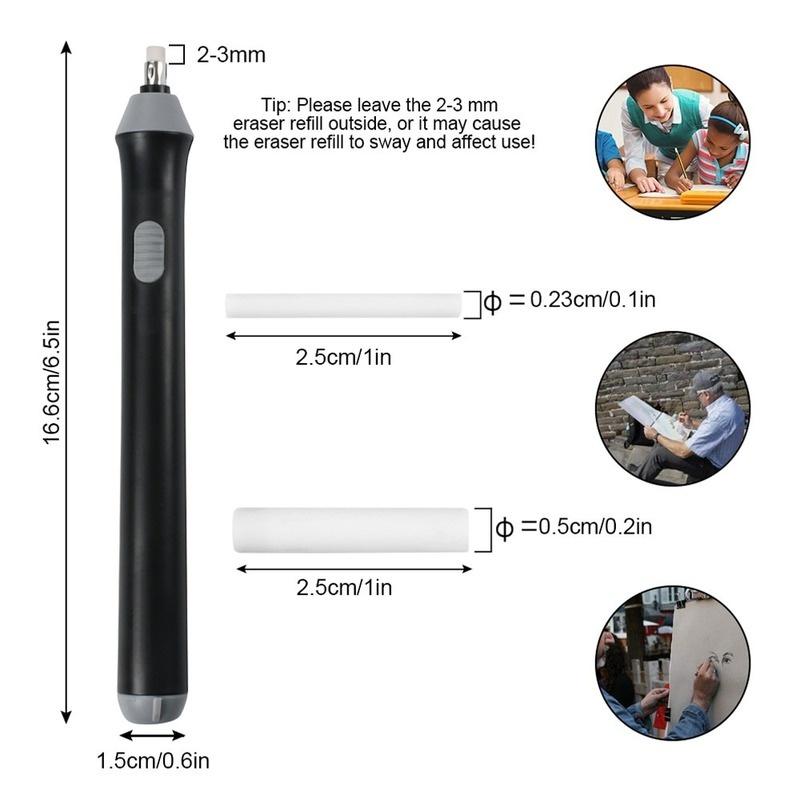 1Pc Electric Eraser Pencil Dra - đánh giá và giá Rubber Eraser Kneaded