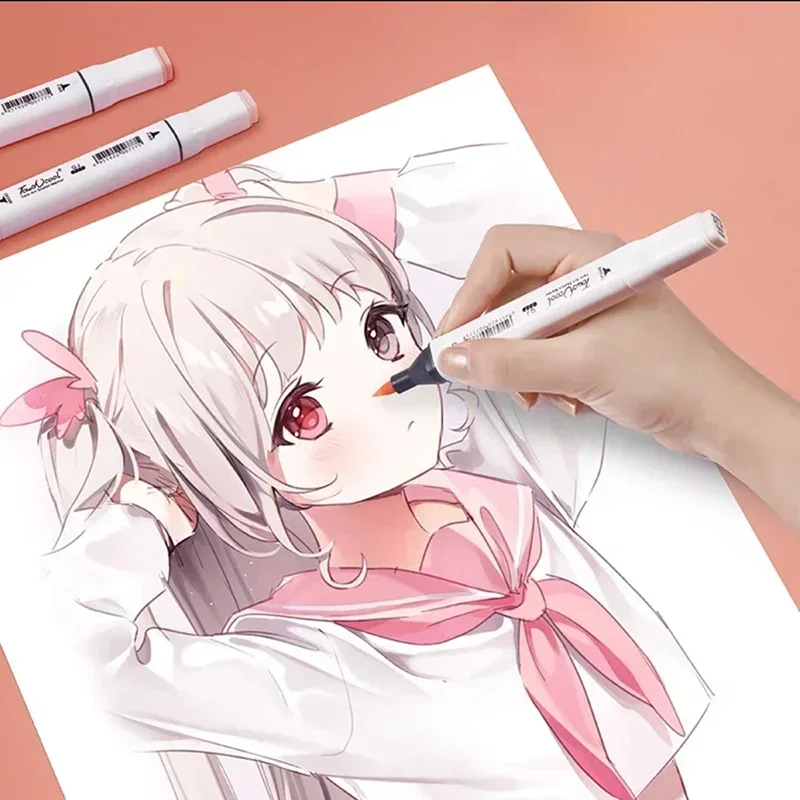 6/12/24/30 Colors Skin Tone Du - đánh giá và giá Copic Marker Sketch