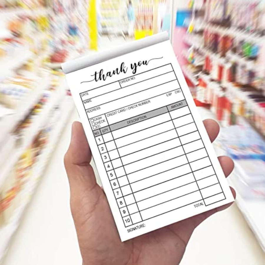 Thank You Receipt Book, 2 Pack - đánh giá và giá Carbon Copy Book
