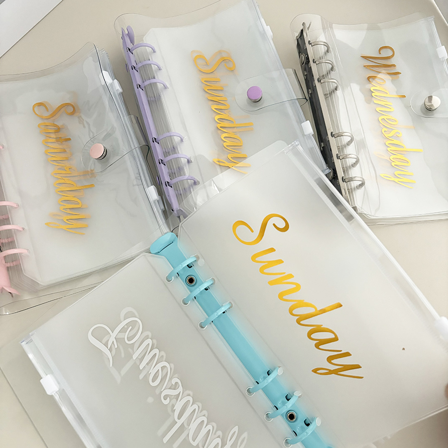Sharkbang 1 Set A6 Macarone Bi - đánh giá và giá Planner Weekly Budget