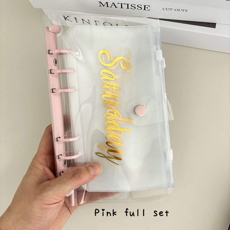 Sharkbang 1 Set A6 Macarone Bi - đánh giá và giá Planner Weekly Budget