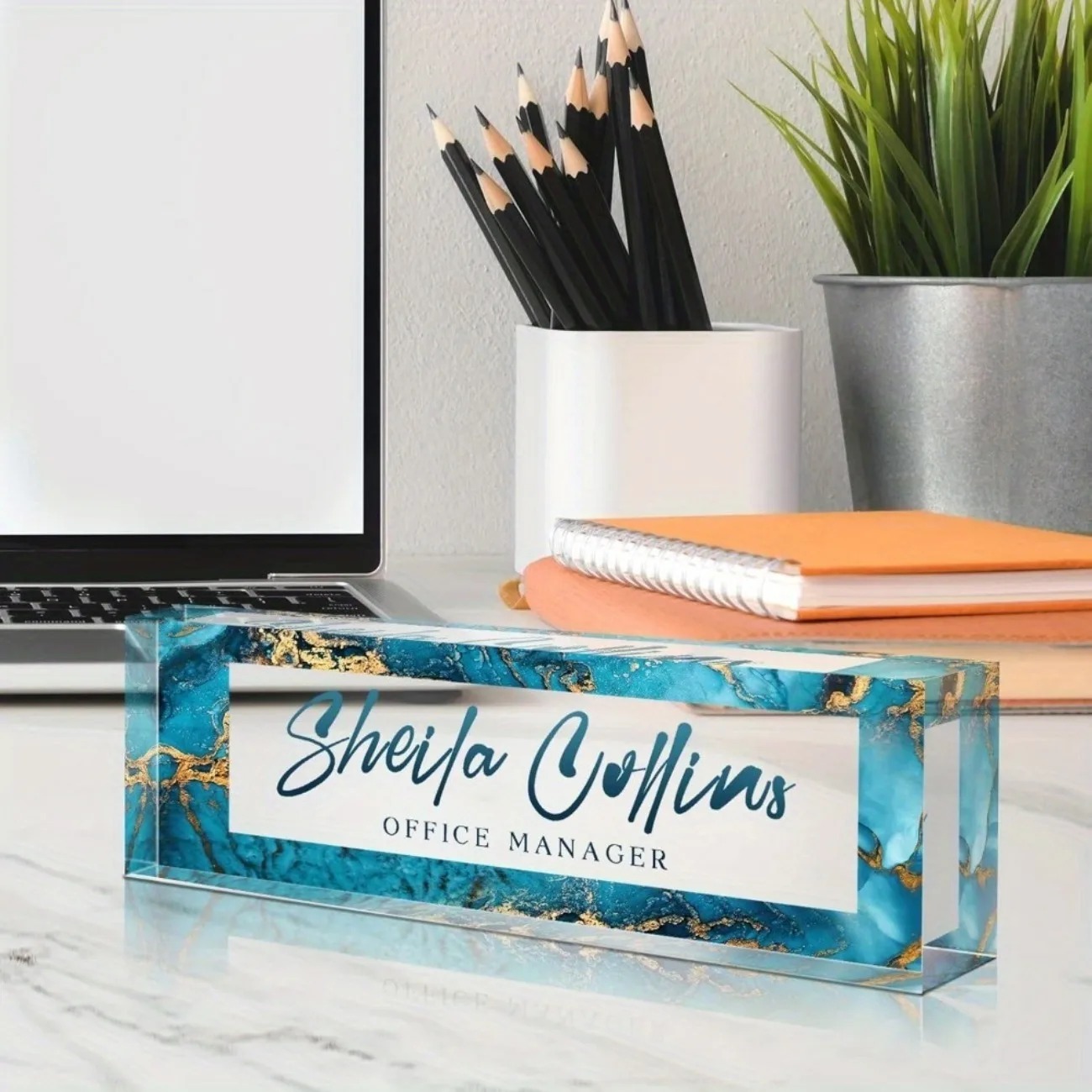 [2D Flat] Funny Custom Acrylic - đánh giá và giá Desk Name Plate