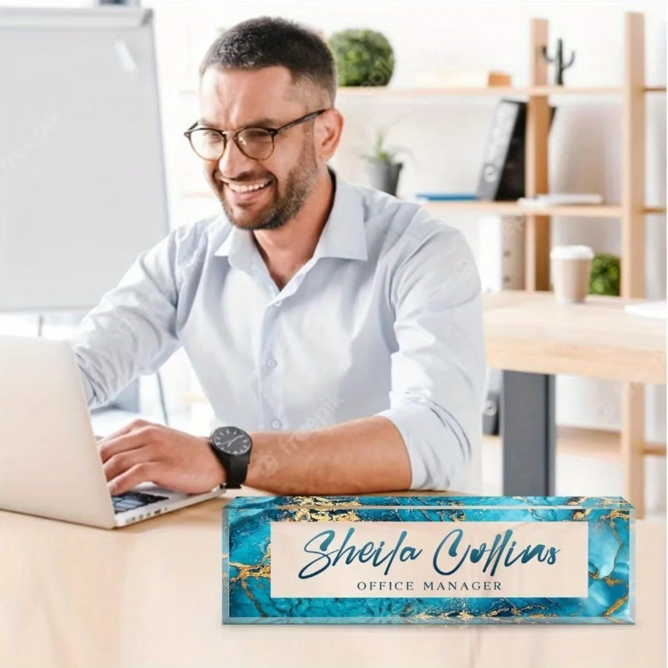 [2D Flat] Funny Custom Acrylic - đánh giá và giá Desk Name Plate