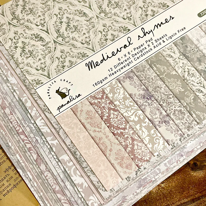 12 Tấm Baroque Hoa Văn Giấy Sc - đánh giá và giá Graph Paper Pad