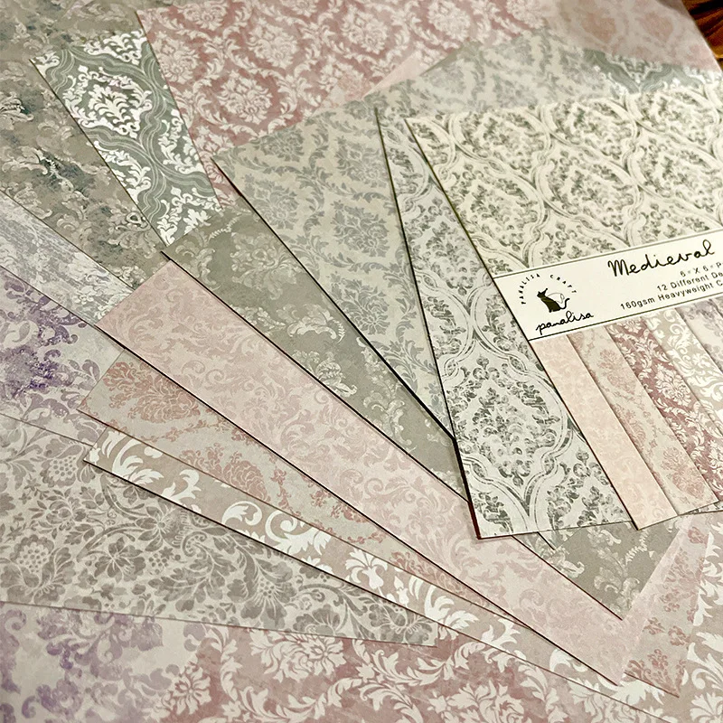 12 Tấm Baroque Hoa Văn Giấy Sc - đánh giá và giá Graph Paper Pad