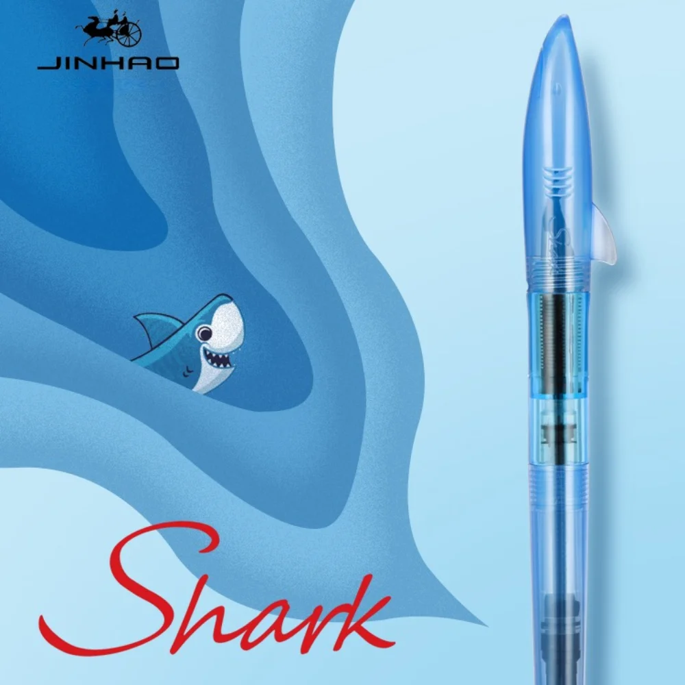 Jinhao Cute Shark Fountain Pen - đánh giá và giá Office Stationery Supply Business