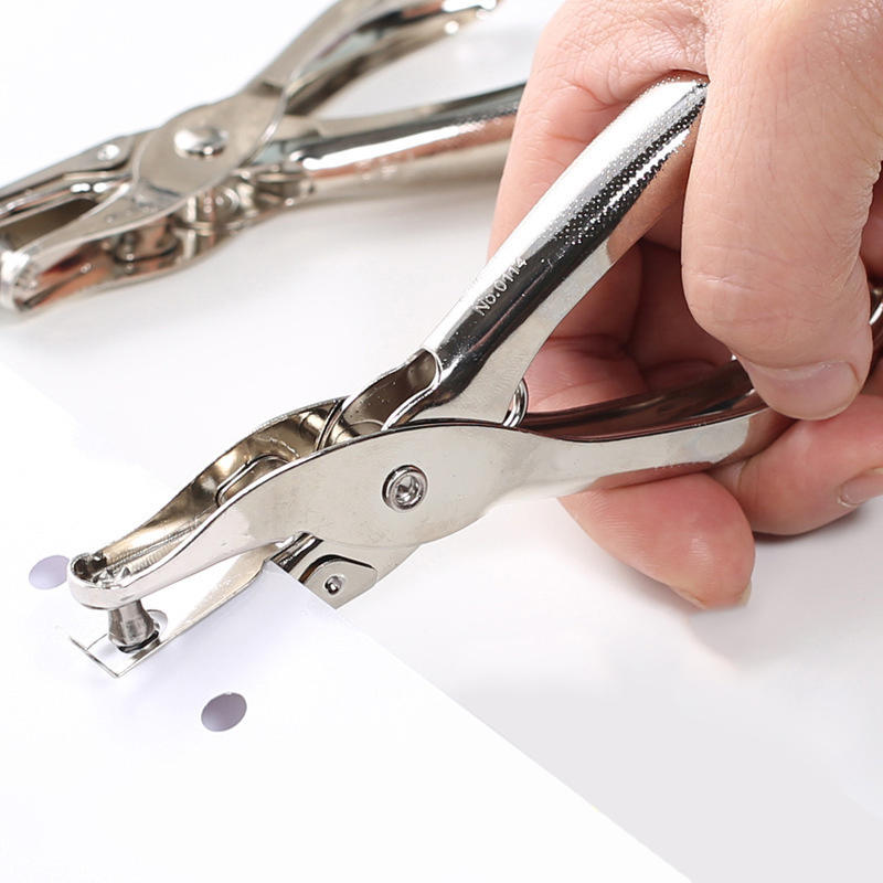 Hand Held Metal Stationery Rou - đánh giá và giá Paper Punch 3 Hole