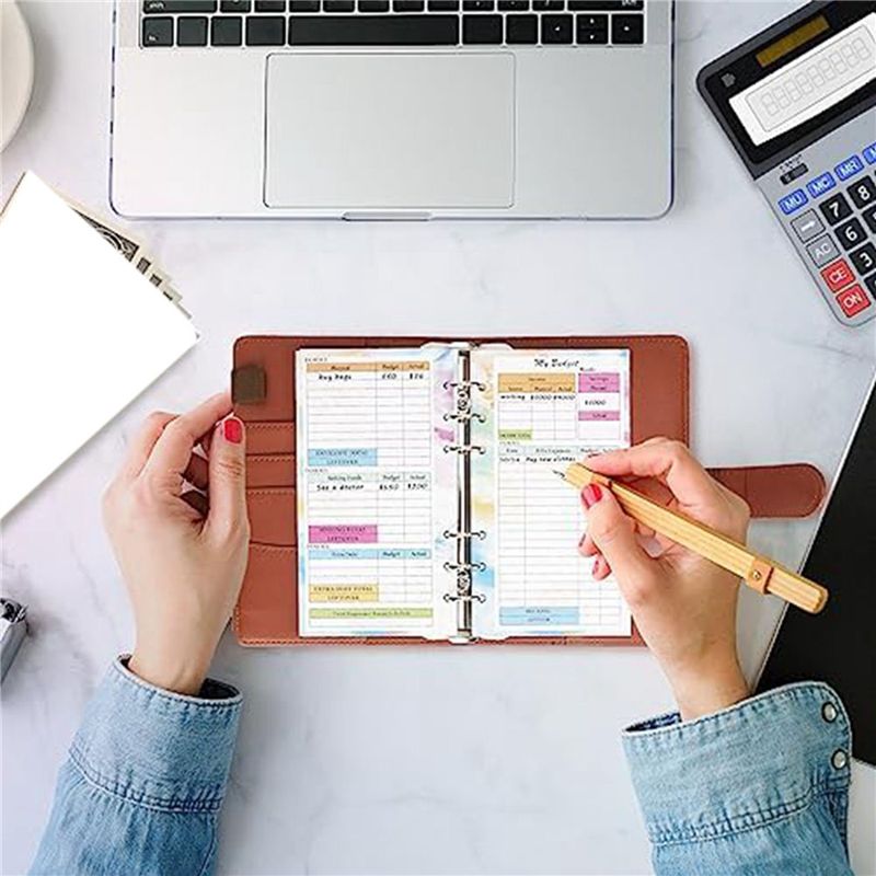N36R-2 Set A6 Budget Planner R - đánh giá và giá Planner Weekly Budget