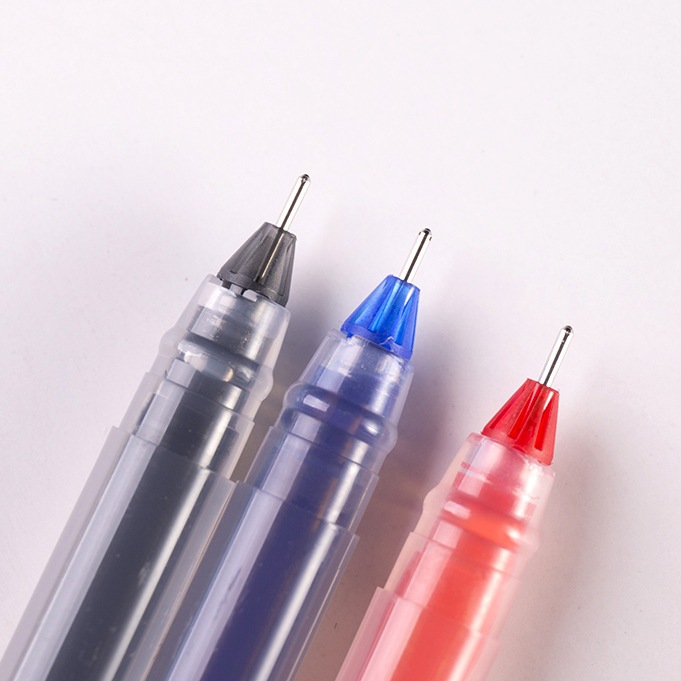 0.5mm Large Capacity Black/Red - đánh giá và giá Muji Stationery Gel Pen