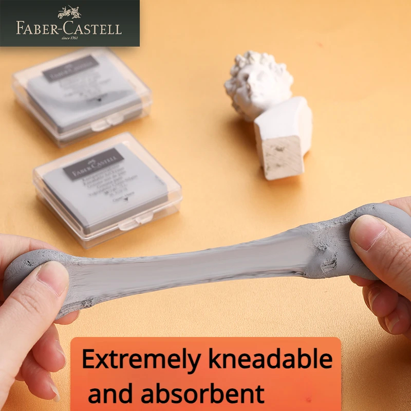 Faber-Castell 2pcs Drawing Art - đánh giá và giá Rubber Eraser Kneaded