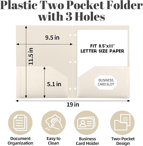 7 Pack Plastic Folders with Po - đánh giá và giá Paper Punch 3 Hole