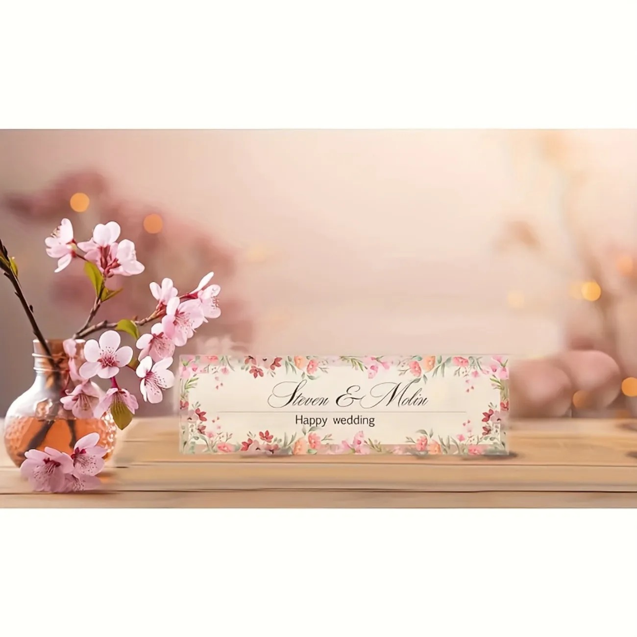 Customizable 2D Acrylic Desk N - đánh giá và giá Desk Name Plate