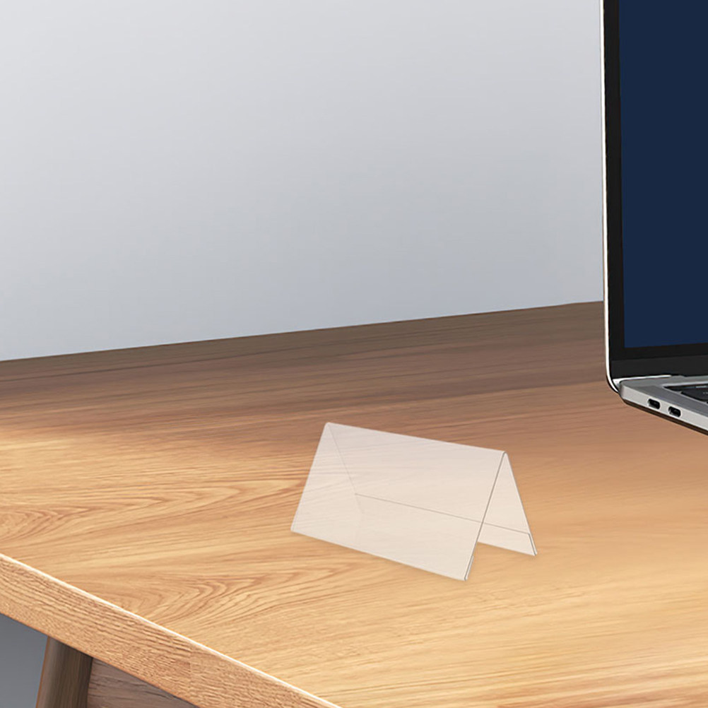 10Pcs Acrylic Name Plate Holde - đánh giá và giá Desk Name Plate