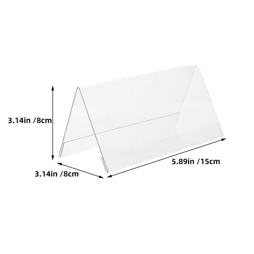 10Pcs Acrylic Name Plate Holde - đánh giá và giá Desk Name Plate