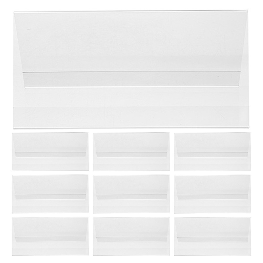 10Pcs Acrylic Name Plate Holde - đánh giá và giá Desk Name Plate